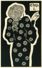 'Woman with her back to the Viewer' by Aubrey Beardsley
