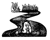 Illustration by Errol John Le Cain from 'The Faber Book of Illustrated Songs' (1970)