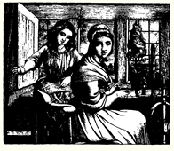 Headpiece by EVB for Tennyson's 'The May Queen'