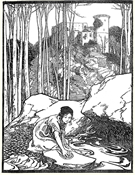 Illustration by Grace Beatrice Lodge for Mrs Strang's Annual for Children (1923)