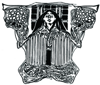 The tailpiece by Carton Moore Park for �The Lion Lady� in A Child�s London, 1900.