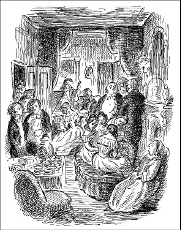 'The Warden&rsquo;s Tea-Party' by Edward Ardizzone